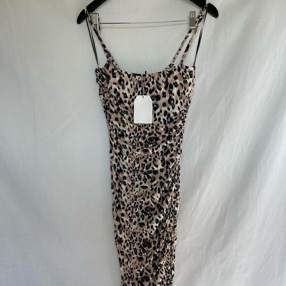 Leopard print midi dress - Picture 7 of 12